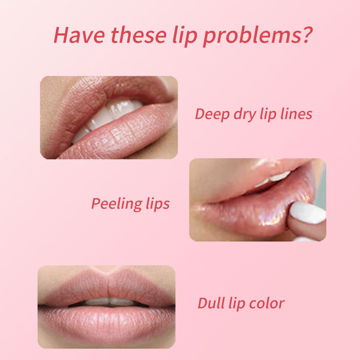 LovelyRLovely 0 20g LovelyRLovely Two-Color Lip Balm 20g Exfoliating Lip Lines