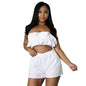 LovelyRLovely 0 White / S LovelyRLovely Women's Summer Vest Suit