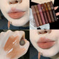 LovelyRLovely 02 Oat Zhen Qiao LovelyRLovely Lava Chocolate Moisturizing Glaze Mirror Transparent Glass Lip Gloss