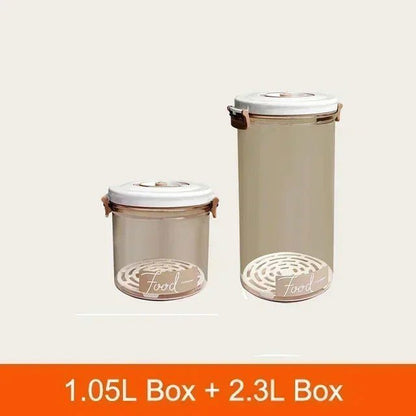 LovelyRLovely 1.05L 2.3L No Pump LovelyRLovely Large Capacity Food Vacuum Storage Box with Vacuum Pump