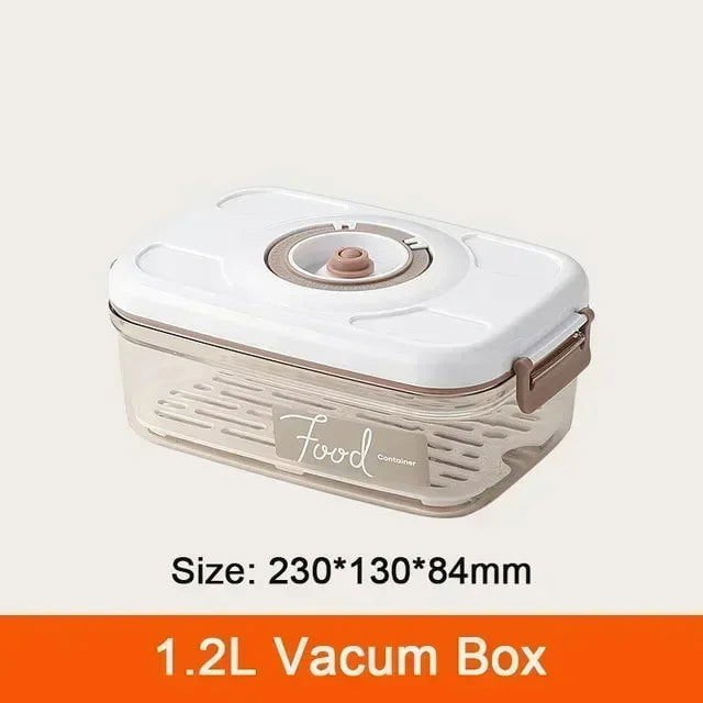 LovelyRLovely 1.2L Box No Pump LovelyRLovely Large Capacity Food Vacuum Storage Box with Vacuum Pump