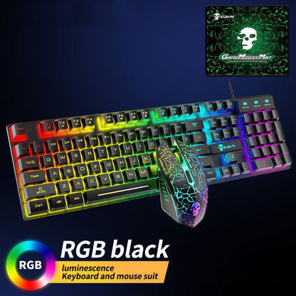 LovelyRLovely 100W Super Fast Charging Car Cigarette L Black RGB LovelyRLovely Kuiying T6RGB Luminous Keyboard And Mouse Set