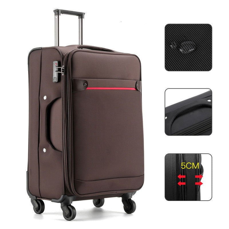 LovelyRLovely 100W Super Fast Charging Car Cigarette L Coffee is lucky / 18inch LovelyRLovely Large Capacity Password Luggage