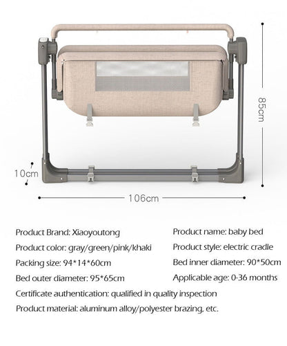 LovelyRLovely 100W Super Fast Charging Car Cigarette L Infant Multi-function Intelligent Electric Cradle