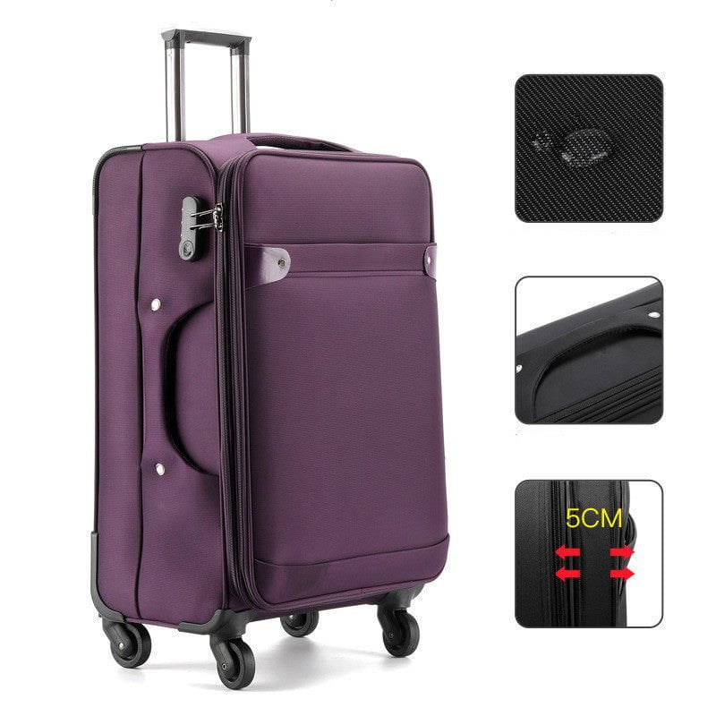 LovelyRLovely 100W Super Fast Charging Car Cigarette L Purple is lucky / 18inch LovelyRLovely Large Capacity Password Luggage