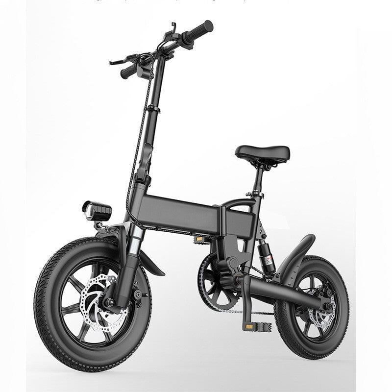 LovelyRLovely 14inch Electric Bicycle Lithium Electri 36V5.2AH / Black 14inch Electric Bicycle Lithium Electric Bicycle