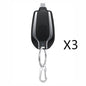 LovelyRLovely 1500mAh Mini Power Emergency Pod Keychai Bundle19 / Set LovelyRLovely 1500mAh Mini Power Emergency Pod Keychain Charger