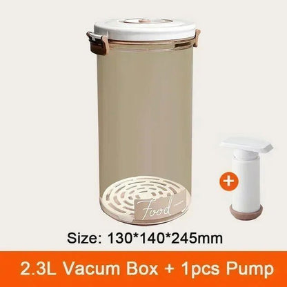 LovelyRLovely 2.3L with Hand Pump LovelyRLovely Large Capacity Food Vacuum Storage Box with Vacuum Pump