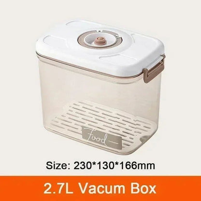 LovelyRLovely 2.7L Box No Pump LovelyRLovely Large Capacity Food Vacuum Storage Box with Vacuum Pump