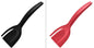 LovelyRLovely 2 In 1 Grip And Flip Tongs Egg Spatula Black and red LovelyRLovely 2 In 1 Grip And Flip Tongs Egg Spatula