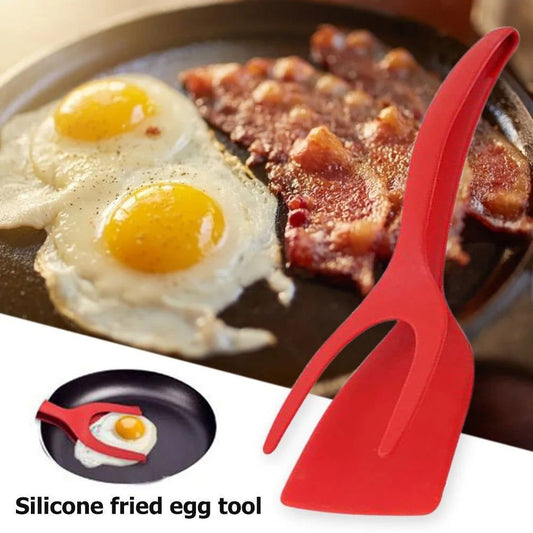 LovelyRLovely 2 In 1 Grip And Flip Tongs Egg Spatula LovelyRLovely 2 In 1 Grip And Flip Tongs Egg Spatula