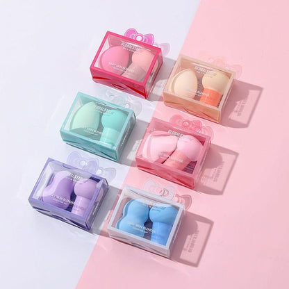 LovelyRLovely 2 Pack Small Mushroom Head Powder Puff B Random Colors LovelyRLovely 2 Pack Small Mushroom Head Beauty Blender