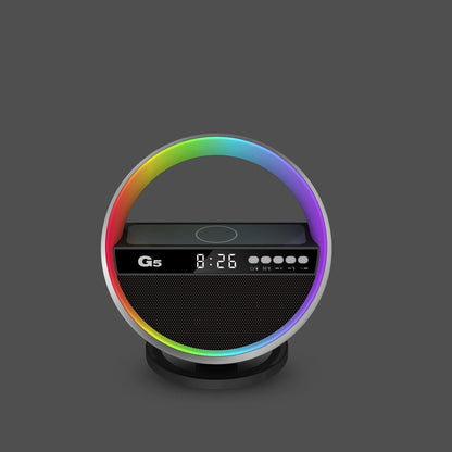 LovelyRLovely 2024 New Multifunction RGB Night Light W Black LovelyRLovely Multifunctional Bluetooth Speaker/ Wireless Charger