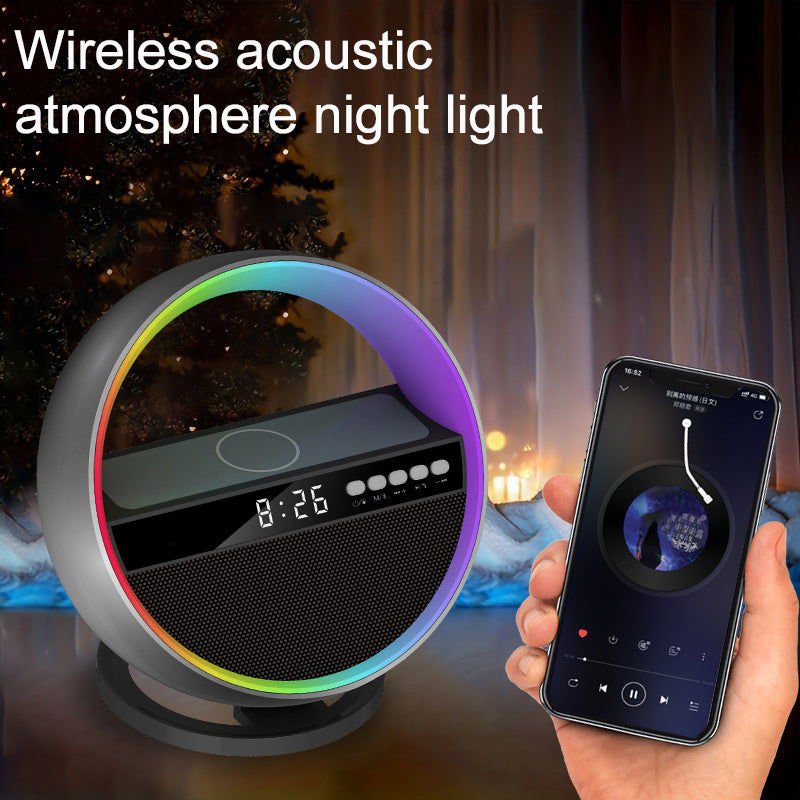 LovelyRLovely 2024 New Multifunction RGB Night Light W LovelyRLovely Multifunctional Bluetooth Speaker/ Wireless Charger