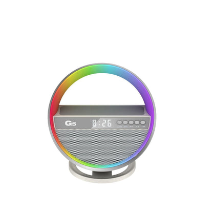 LovelyRLovely 2024 New Multifunction RGB Night Light W White LovelyRLovely Multifunctional Bluetooth Speaker/ Wireless Charger