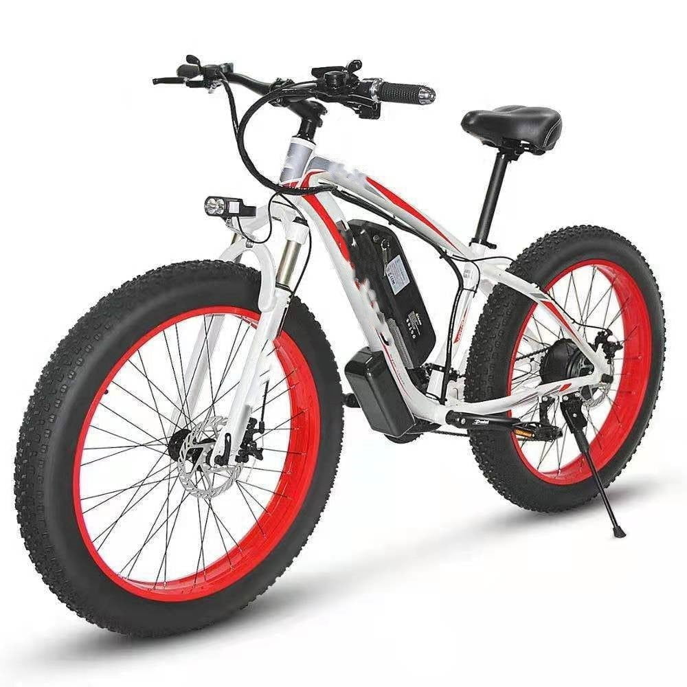 LovelyRLovely 21 Speed Lithium Tram Electric Bike Red / AU 21 Speed Lithium Tram Electric Mountain Bike