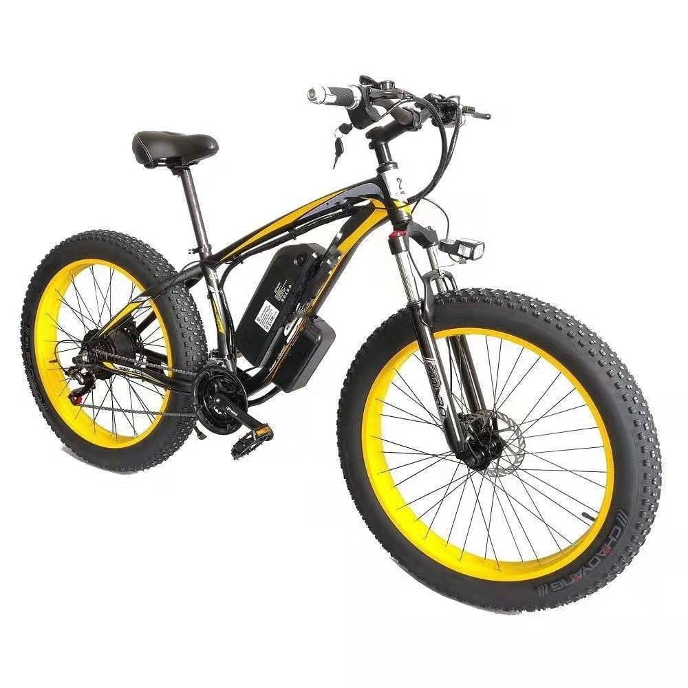 LovelyRLovely 21 Speed Lithium Tram Electric Bike Yellow / AU 21 Speed Lithium Tram Electric Mountain Bike