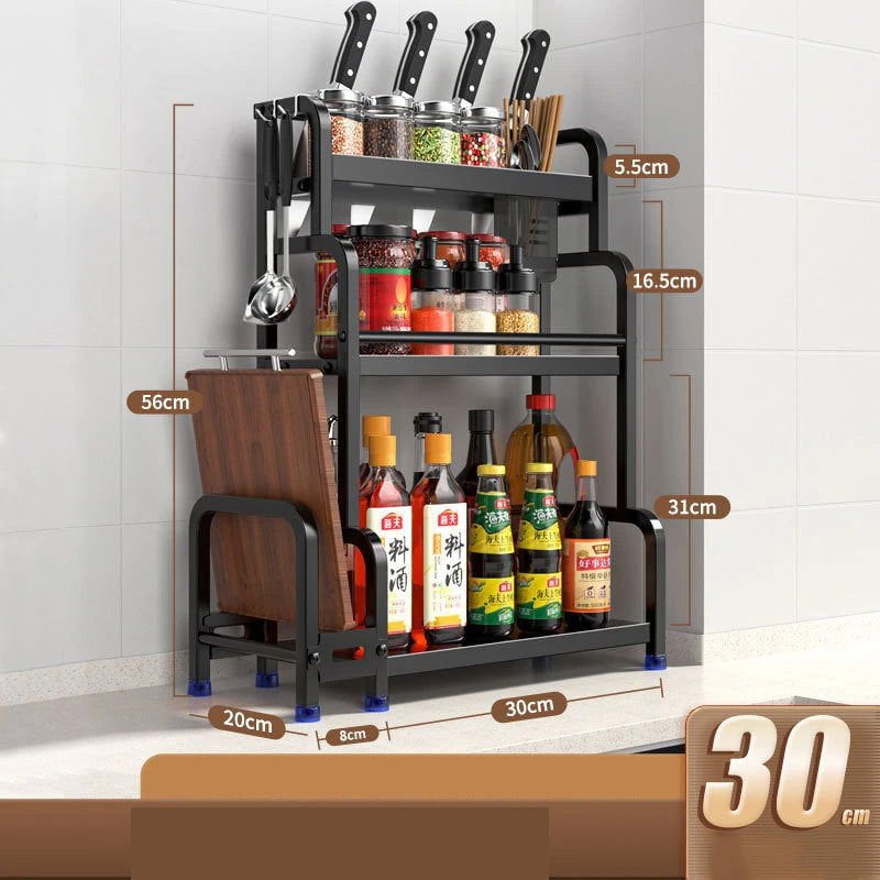 LovelyRLovely 303-1 LovelyRLovely Thickening Upgraded Stainless Steel Kitchen Storage Rack