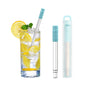 LovelyRLovely 304 stainless steel telescopic straw Blue LovelyRLovely 304 stainless steel telescopic straw