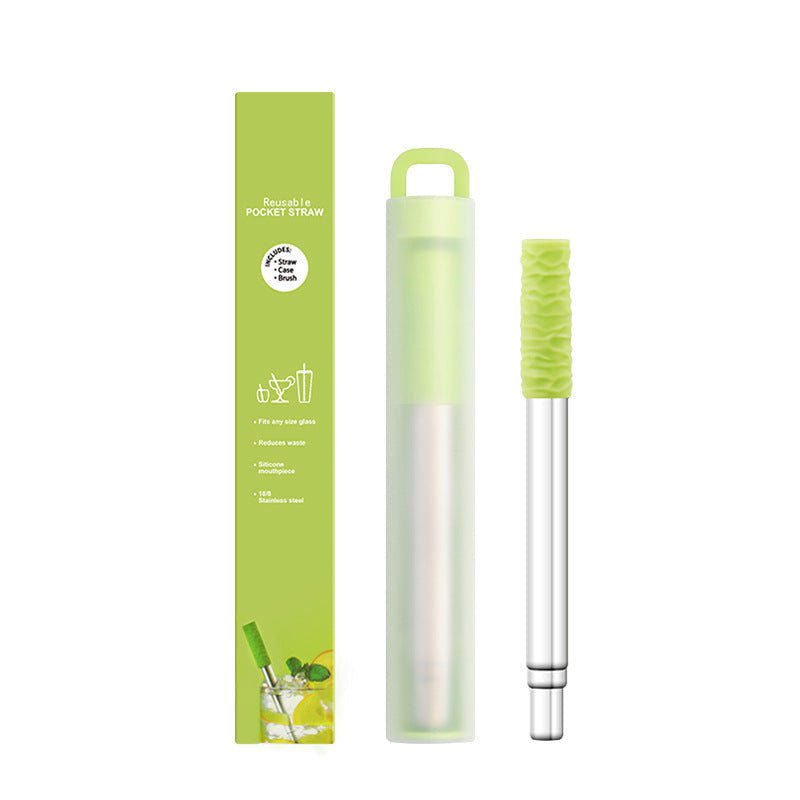 LovelyRLovely 304 stainless steel telescopic straw LovelyRLovely 304 stainless steel telescopic straw