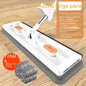 LovelyRLovely 360 Rotating Large Flat Mop White With 4Rags LovelyRLovely 360 Rotating Large Flat Mop