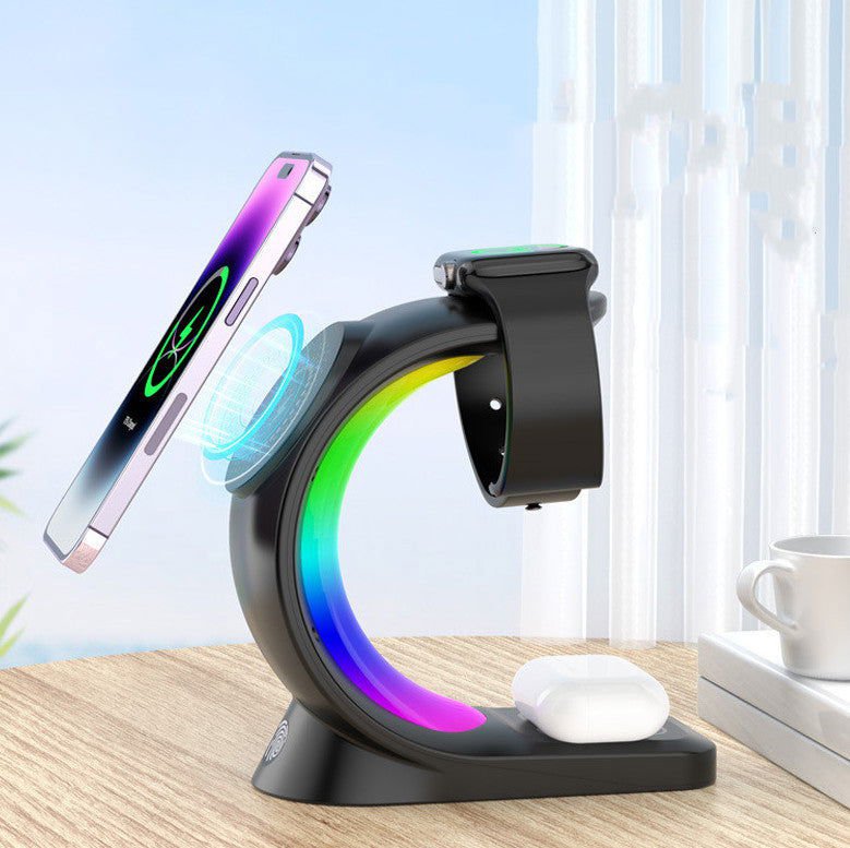 LovelyRLovely 4 In 1 Magnetic Wireless Charger LovelyRLovely 4 In 1 Magnetic Wireless Charging Station