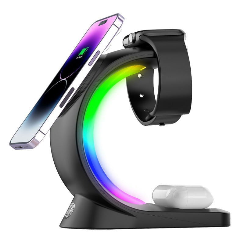 LovelyRLovely 4 In 1 Magnetic Wireless Charger LovelyRLovely 4 In 1 Magnetic Wireless Charging Station