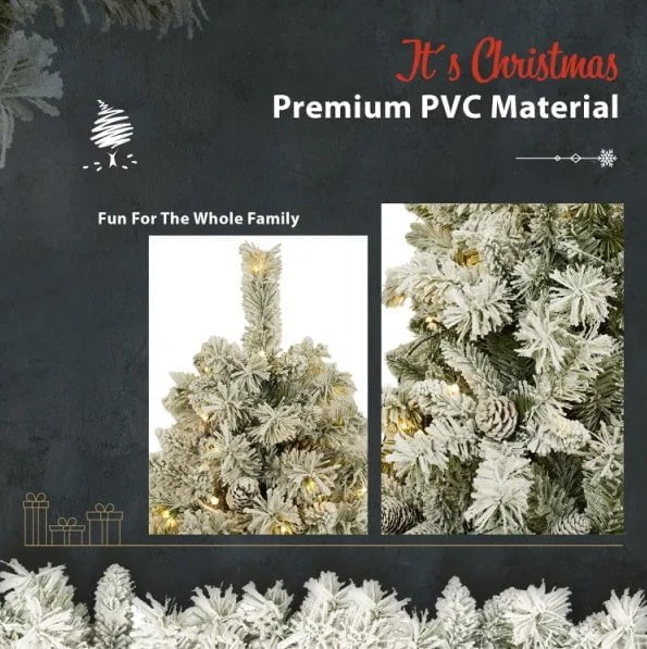 LovelyRLovely 4-Piece Winter Wonderland Tree Set Green 4-Piece Winter Wonderland Tree Set