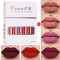 LovelyRLovely 6 Boxes Of Matte Non-stick Cup Waterproo C LovelyRLovely 6 Pack Waterproof Long Lasting Matte Lip Gloss