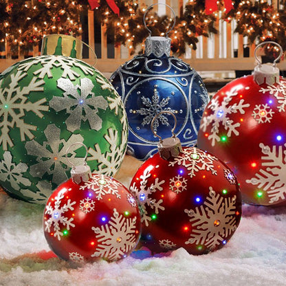 60M PVC Outdoor Christmas Ornament Ball - LovelyRLovely