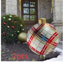 60M PVC Outdoor Christmas Ornament Ball - LovelyRLovely