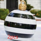 LovelyRLovely 60M PVC Outdoor Christmas Ornament Ball Black stripes / 2PCS / 60cm 60M PVC Outdoor Christmas Ornament Ball