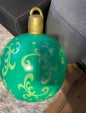 LovelyRLovely 60M PVC Outdoor Christmas Ornament Ball Green / 1PC / 60cm 60M PVC Outdoor Christmas Ornament Ball