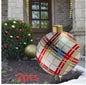 LovelyRLovely 60M PVC Outdoor Christmas Ornament Ball Red grids2 / 2PCS / 60cm 60M PVC Outdoor Christmas Ornament Ball