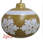 LovelyRLovely 60M PVC Outdoor Christmas Ornament Ball Snowflakes / 2PCS / 60cm 60M PVC Outdoor Christmas Ornament Ball