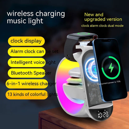 LovelyRLovely A Bluetooth Speaker Six-in-one Wireless LovelyRLovely Letter G Bluetooth Speaker /Wireless Charger