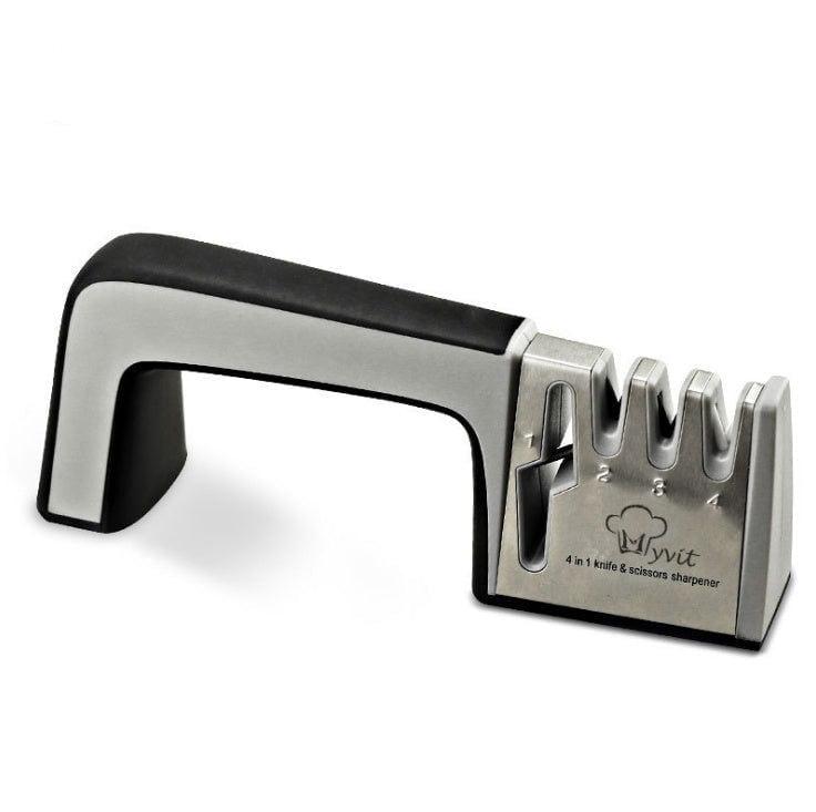 LovelyRLovely A Four-in-one Family Uses A Sharpener To black LovelyRLovely A Grade Four-in-one Kitchen Knife Sharpener