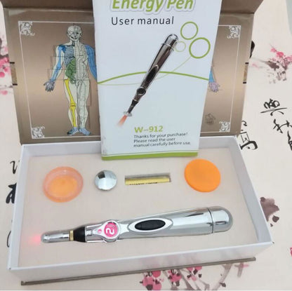 LovelyRLovely Acupuncture and Moxibustion Pen With box / Two Meridian oil LovelyRLovely Laser Acupuncture and Moxibustion Massage Pen