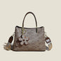 LovelyRLovely Alphabet Khaki LovelyRLovely Printed Large-capacity Crossbody Bag