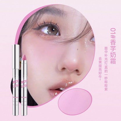 LovelyRLovely Atmosphere Blush Stick Eye And Cheek Dua 01 Sweet Potato Milk Cream LovelyRLovely 6 Atmosphere Eye And Cheek Dual Blush Stick Cream