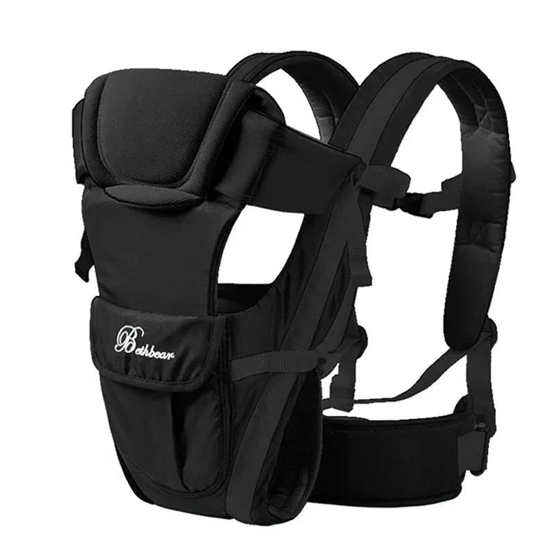 LovelyRLovely baby carrier Black LovelyRLovely Beth Bear Baby Carrier