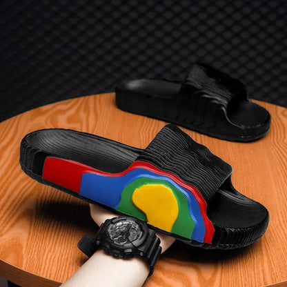 LovelyRLovely bag & shoes set 2025-Black / 45-46 LovelyRLovely Men's EVA Leisure Slides