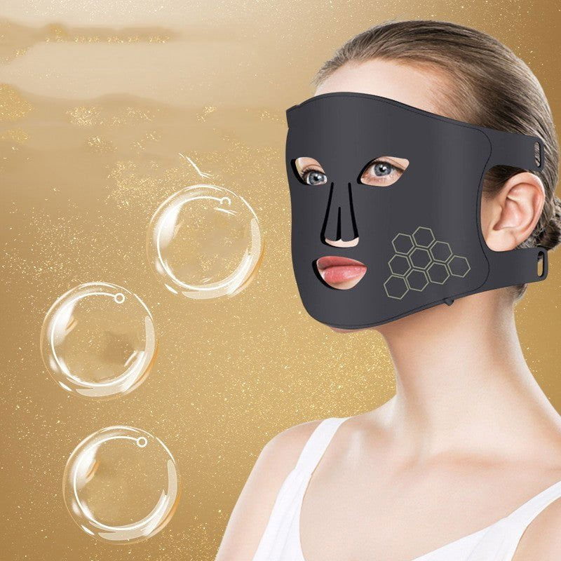 LovelyRLovely Beauty Mask Instrument Silicone Led Four LovelyRLovely Silicone Beauty  Four Color Led Mask