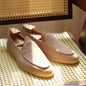 LovelyRLovely Beige / 38 LovelyRLovely British Handmade Loafers Men's LP Flat