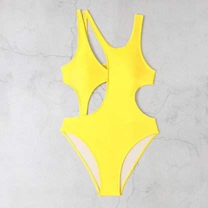 LovelyRLovely bikini Yellow / Asian Size-S LovelyRLovely One Piece Swimsuit