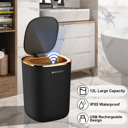 LovelyRLovely Bin LovelyRLovely 12L Smart Sensor Trash Can