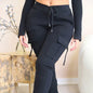 LovelyRLovely Black / L LovelyRLovely Drawstring Cargo Pants With Pockets