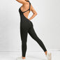 LovelyRLovely Black / L LovelyRLovely Women's Zipper  Yoga Jumpsuit