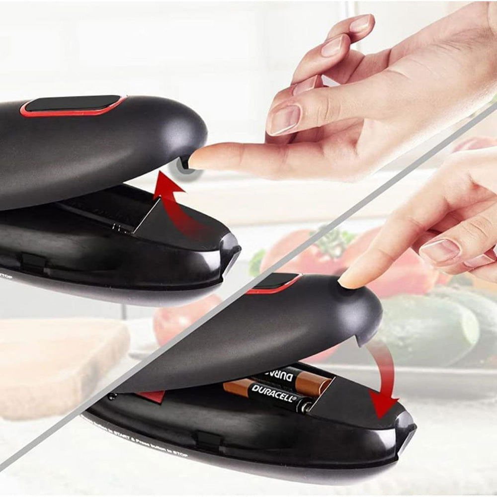 LovelyRLovely Black LovelyRLovely Automatic One Touch Portable Can Opener