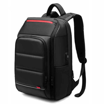 LovelyRLovely Black LovelyRLovely Multifunctional Waterproof Backpack (w) External USB Charge Port